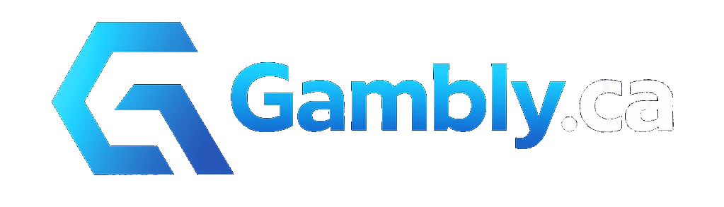 Gambly.ca logo in blue gradient, featuring a stylized G icon